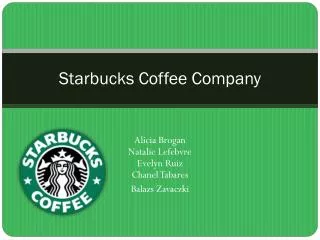 Starbucks Coffee Company