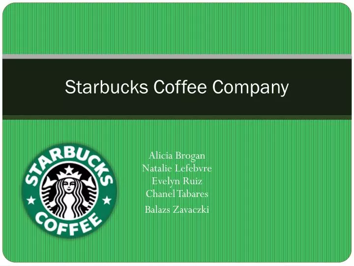 starbucks coffee company