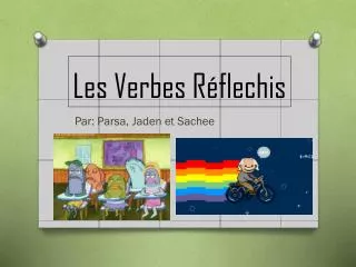 les verbes r flechis