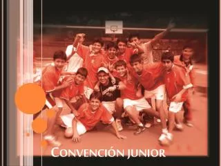 convenci n junior