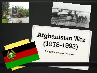 Afghanistan War (1978-1992)