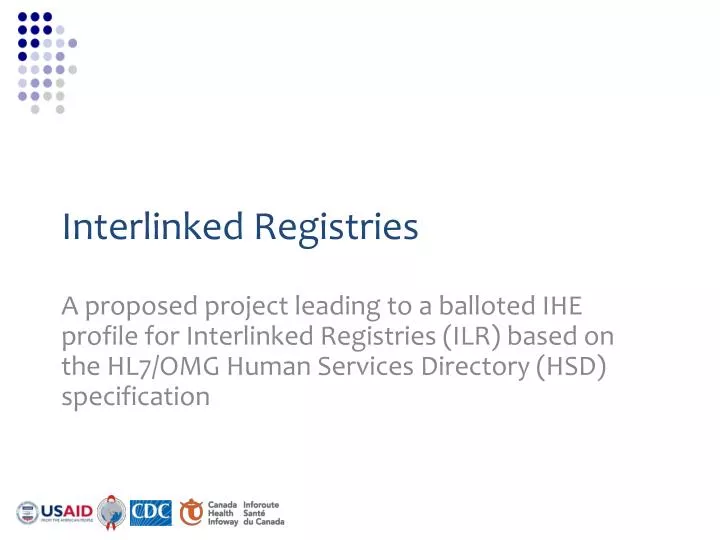 interlinked registries