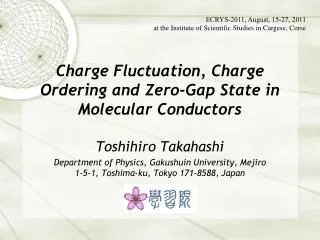 Charge Fluctuation, Charge Ordering and Zero-Gap State in Molecular Conductors