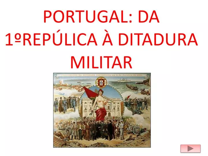 portugal da 1 rep lica ditadura militar