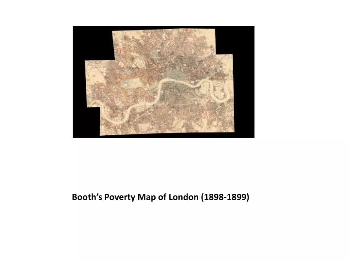 booth s poverty map of london 1898 1899