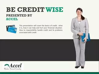 BE CREDIT WISE