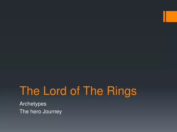 the lord of t he rings