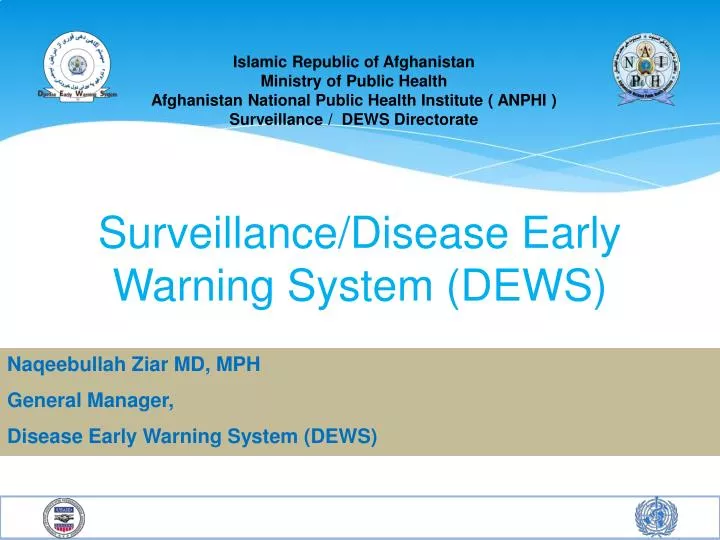 surveillance disease early warning system dews