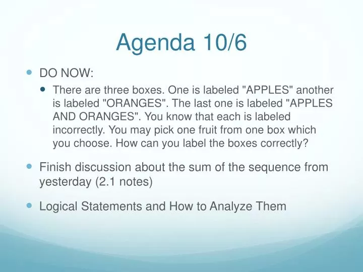 agenda 10 6