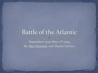 Battle of the Atlantic