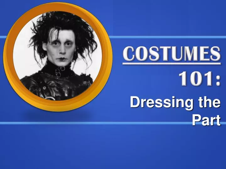 costumes 101