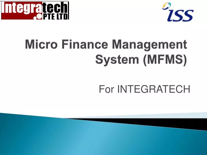 micro finance management system mfms