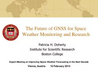 The Future of GNSS for Space Weather Monitoring and Research