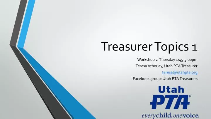 treasurer topics 1