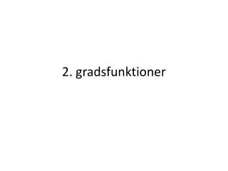 2 g radsfunktioner