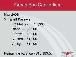 Green Bus Consortium