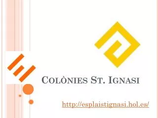 col nies st ignasi