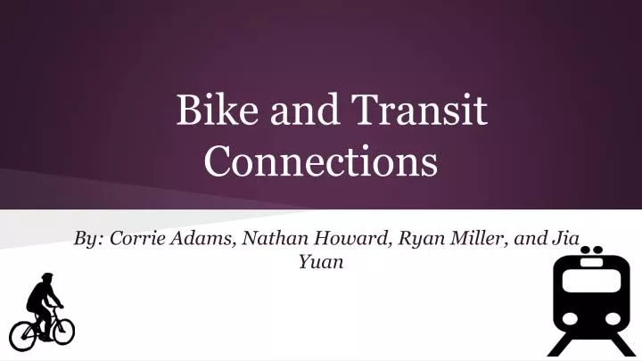 bike and transit connections