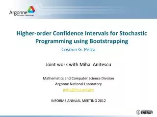 Higher-order Confidence Intervals for Stochastic Programming using Bootstrapping