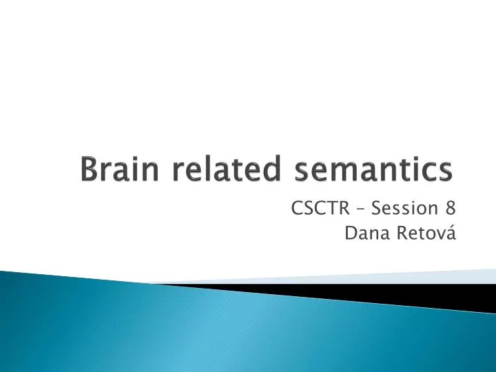 brain related semantics