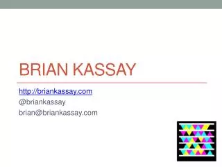 Brian Kassay