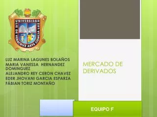 mercado de derivados