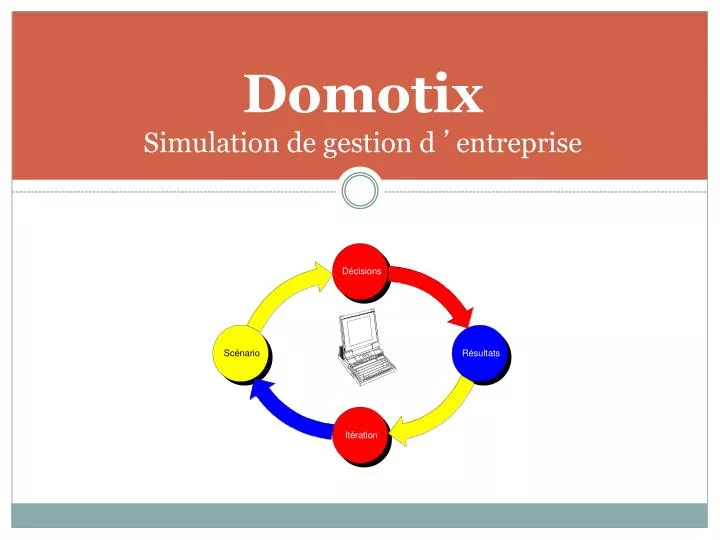 domotix simulation de gestion d entreprise