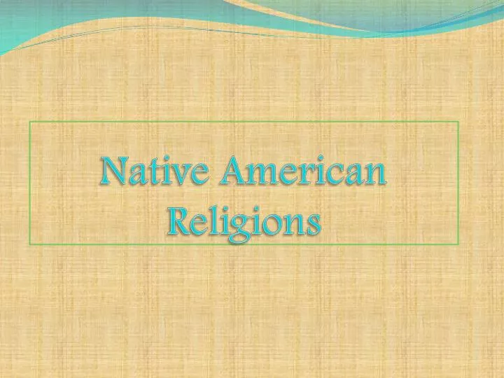 native american religions
