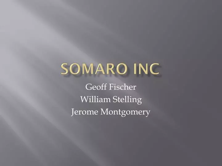 somaro inc