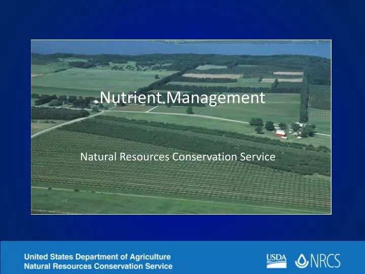 nutrient management