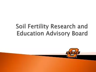 Soil Fertility Research and Education Advisory Board