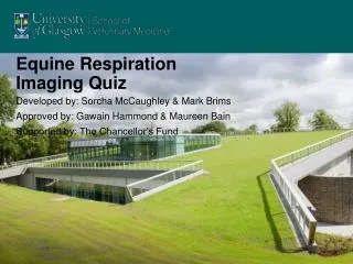 Equine Respiration Imaging Quiz