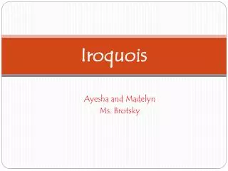 Iroquois