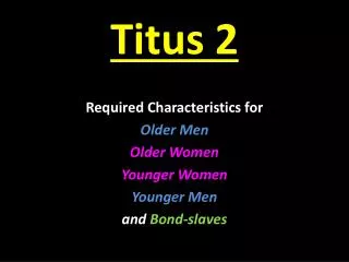 Titus 2