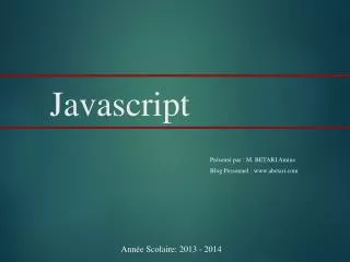 javascript