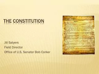 The Constitution