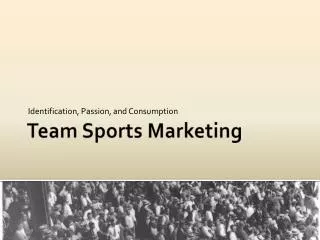 Team Sports Marketing