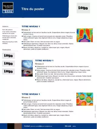 titre du poster