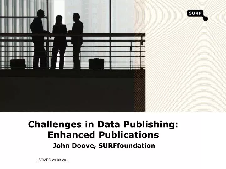 challenges in data publishing enhanced publications