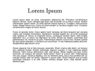 lorem ipsum