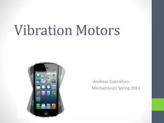 Vibration Motors
