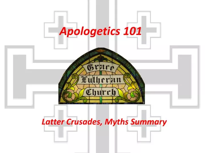 apologetics 101