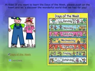 Days of the Week