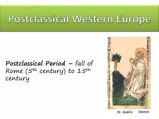 Postclassical Western Europe