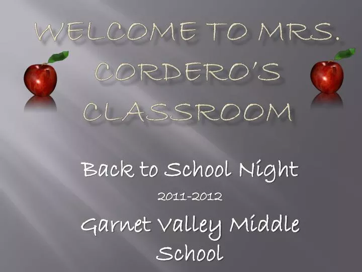 welcome to mrs cordero s classroom