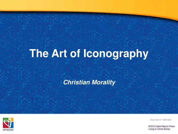 the art of iconography