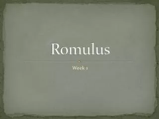 Romulus