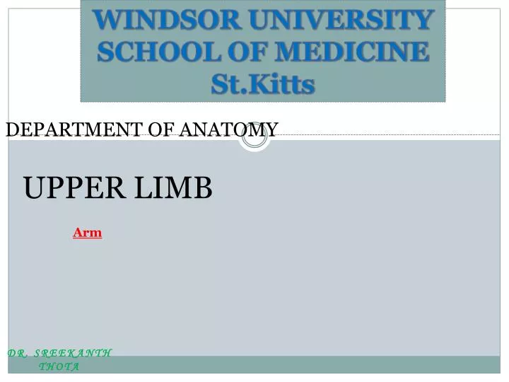 windsor university school of medicine st kitts