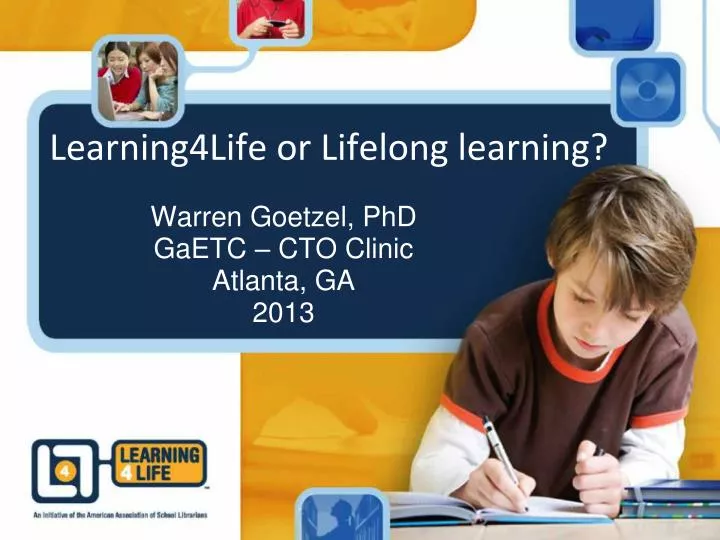 learning4life or lifelong learning