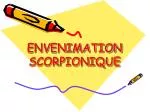 ENVENIMATION SCORPIONIQUE - slide 1